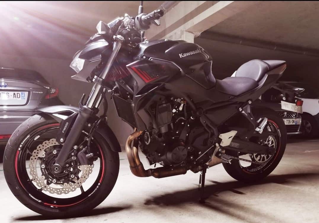 Nalepke platišča Kawasaki Z650 3 Stickers jante Kawasaki Z650 - Slika 3