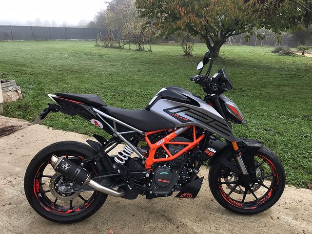 KTM Duke 125 6 Spoke Rim Decals Stickers jante KTM Duke 125 - Image 6