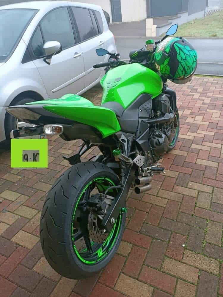 Nalepke za platišča Kawasaki z750 6 Stickers jantes kawasaki z750 - Slika 6