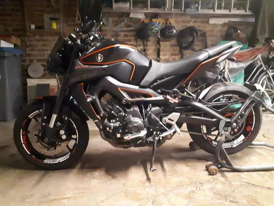 Ленти за джанти Yamaha MT-09 7 Stickers jantes Yamaha MT 09 - Изображение 7