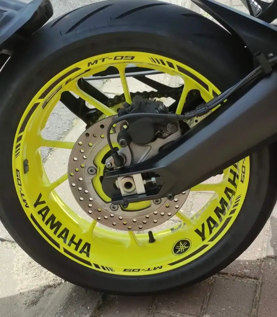 ленти за джанти Yamaha MT-09 Stickers jantes Yamaha MT 09 - Изображение 9