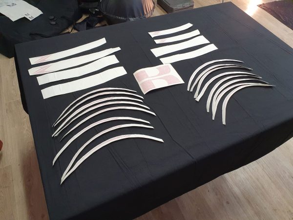 Kit adesivi cerchi moto + strisce adesive per cerchi