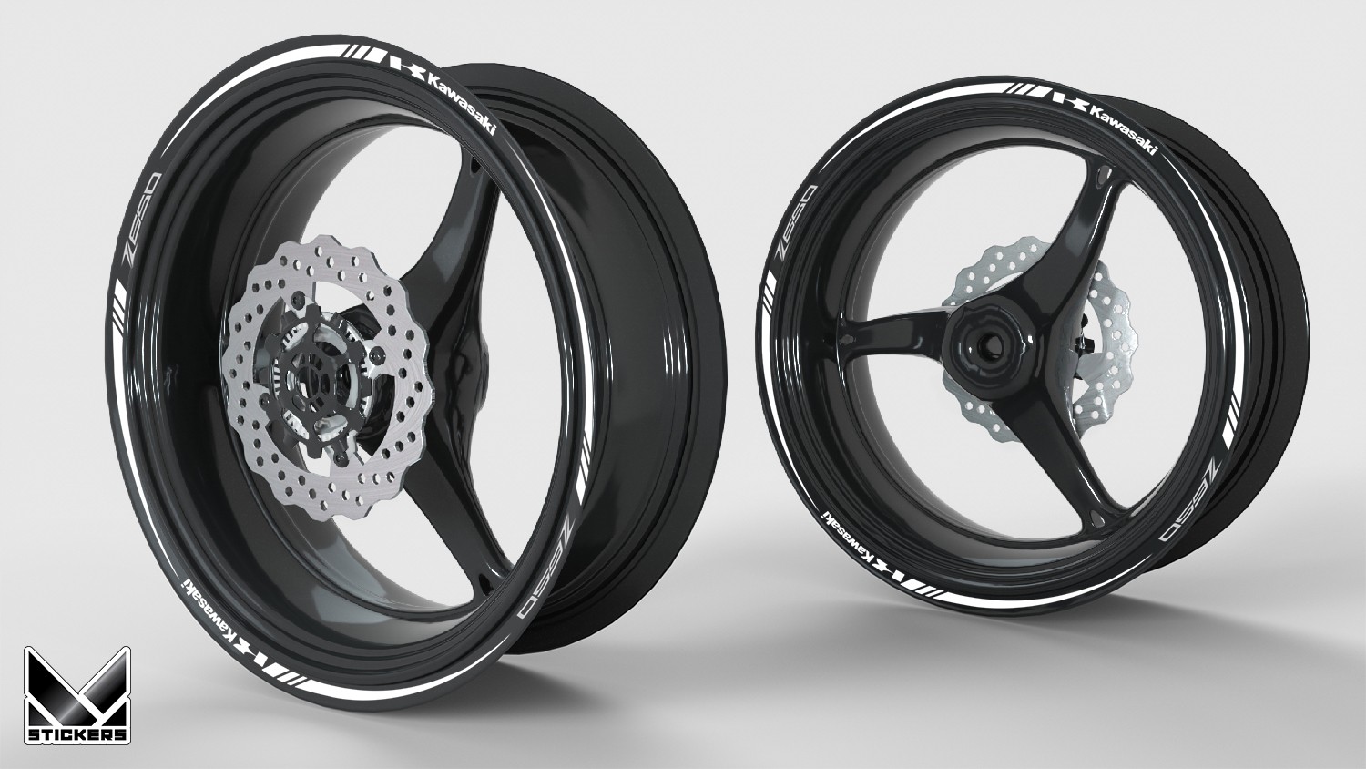 Velgstripinginging velgen Kawasaki Z650 201 Velgstripinginging Kawasaki Z650 design 1