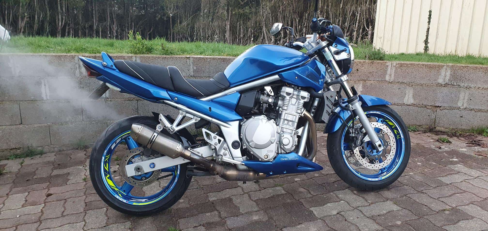 Fælgstickers Suzuki Bandit 650 8 Stickers jante Suzuki Bandit 650 - Billede 8