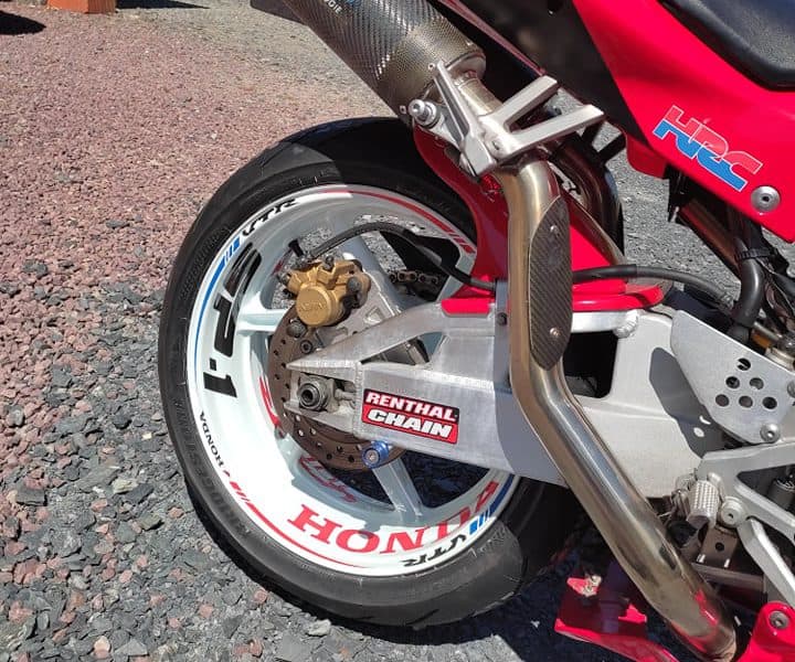 Fælgstickers Honda VTR 1000 4 Stickers jante Honda VTR 1000 - Billede 4