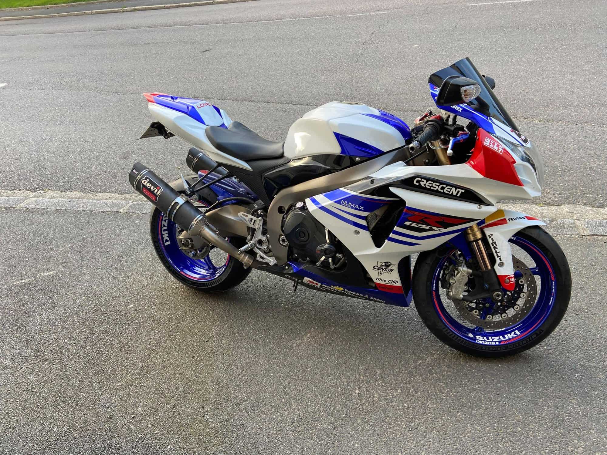 Vannetarrat Suzuki GSX-R 1000 8 Stickers jante Suzuki GSX-R 1000 - Kuva 8