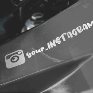 Custom instagram stickers