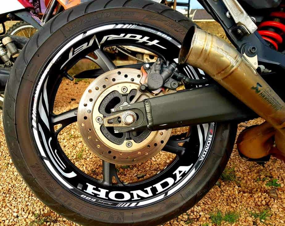 ленти за джанти Honda Hornet 600 3 Stickers jantes Honda Hornet 600 - Изображение 3