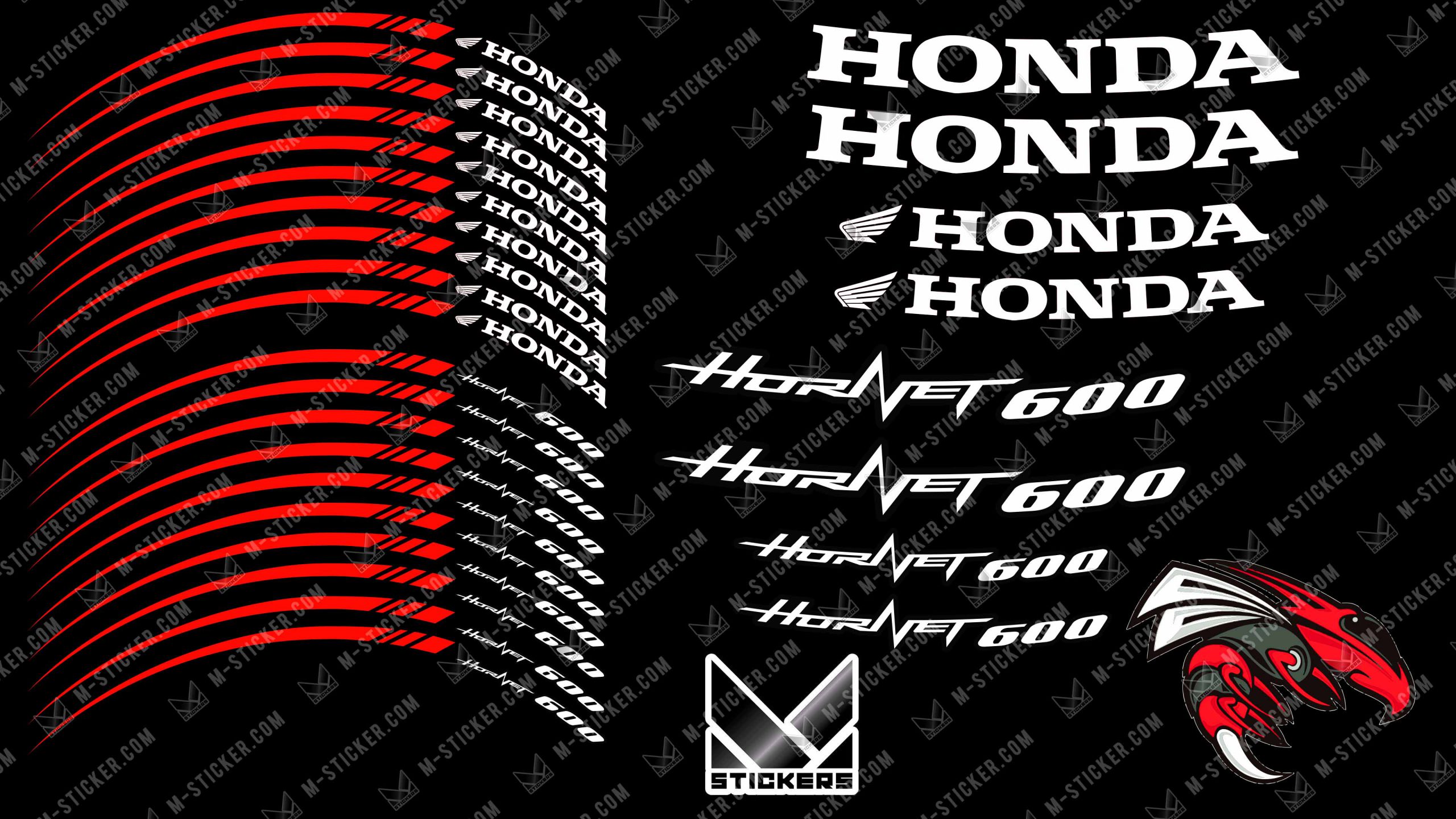 Vannetarrat Honda CBR 600 RR 3 Tarrasarja Honda Hornet 600
