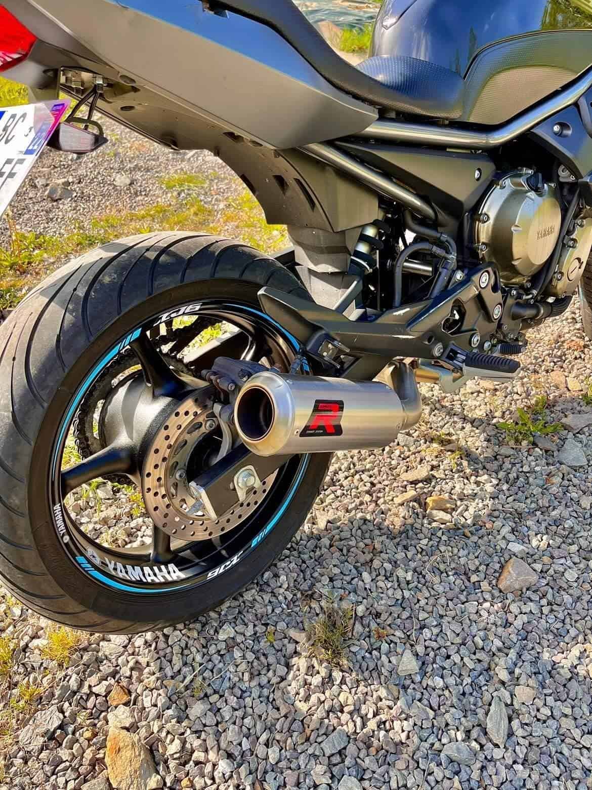 Nalepke za platišča Yamaha XJ6 4 Stickers jante Yamaha XJ6 - Slika 4