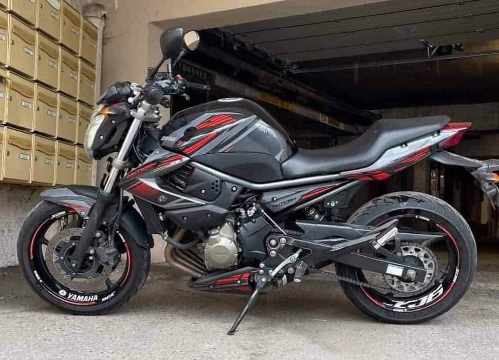 Nalepke za platišča Yamaha XJ6 8 Stickers jante Yamaha XJ6 - Slika 8