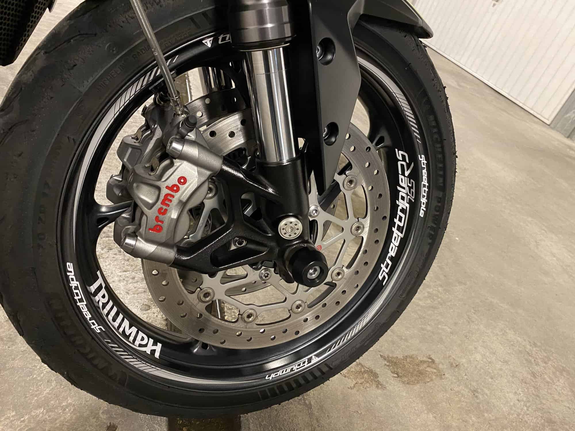 Naljepnice za felge Triumph Street Triple 765 RS 4 Stickers jante Triumph Street Triple 765 RS - Slika 4
