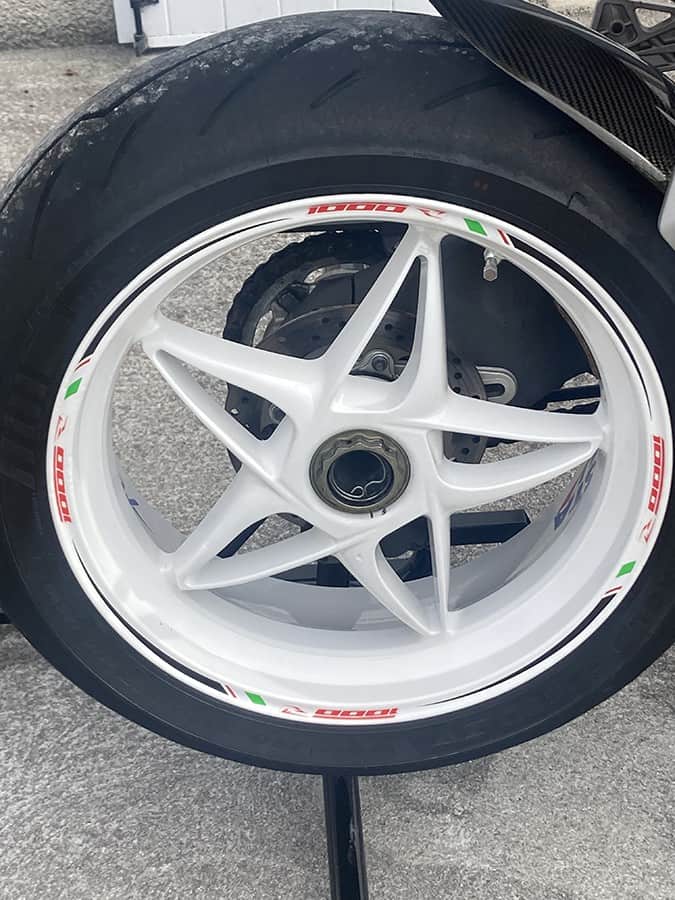 Decorazioni per cerchi MV Agusta F4 1000 RR 4 Stickers jante MV Agusta F4 1000 RR - immagine 4