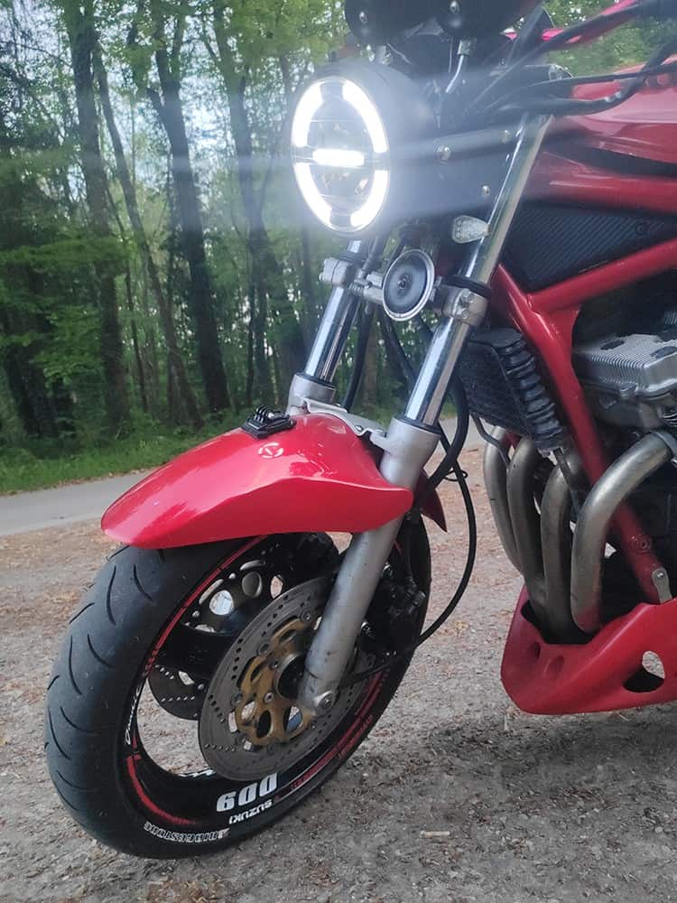 Adesivi ruota Suzuki Bandit 600 4 Stickers jante Suzuki Bandit 600 - immagine 4