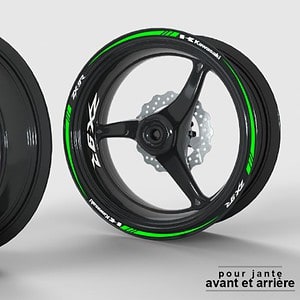 Stickers jante Kawasaki ZX9r