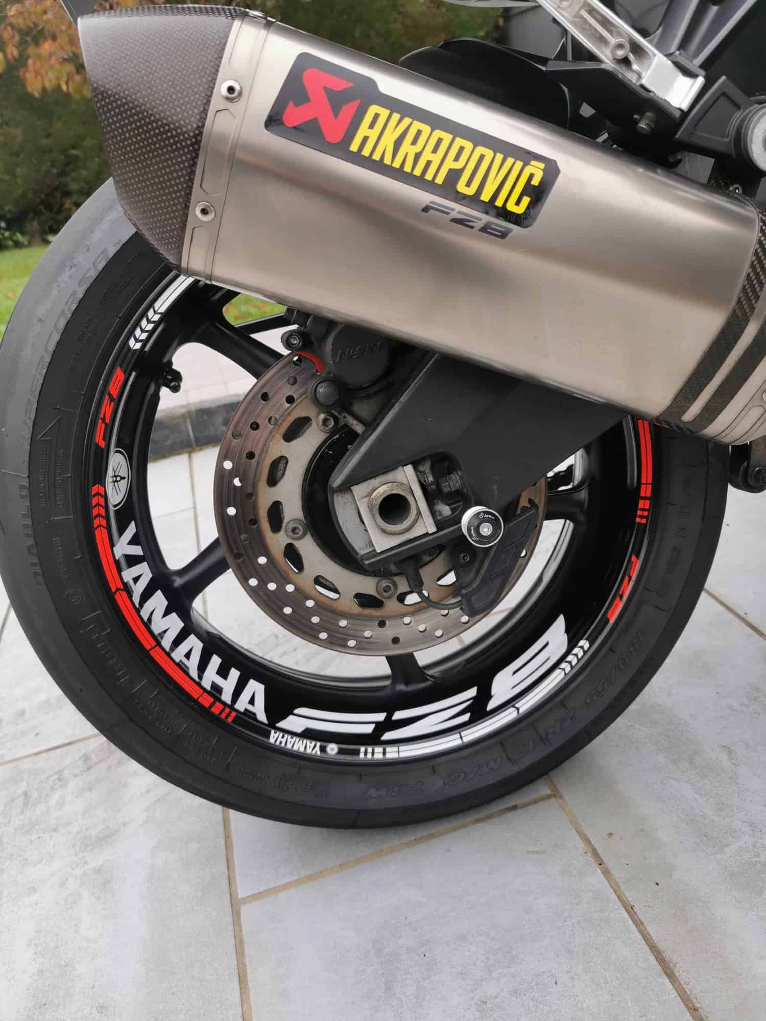 Naljepnice za felge Yamaha FZ8 5 Stickers jante Yamaha FZ8 - Slika 5