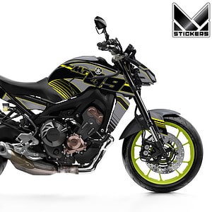 Yamaha MT-09 Race 1 Graphics Kit