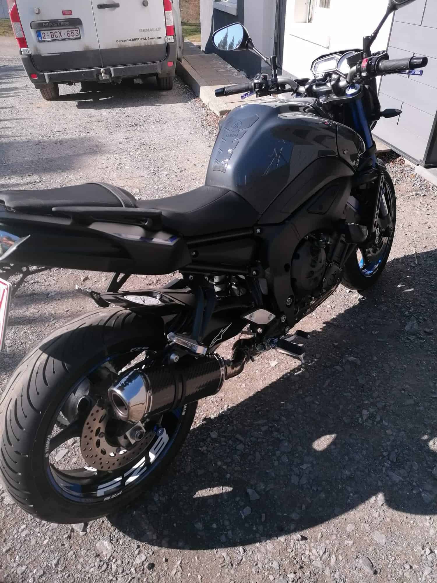 Naljepnice za felge Yamaha FZ8 4 Stickers jante Yamaha FZ8 - Slika 4