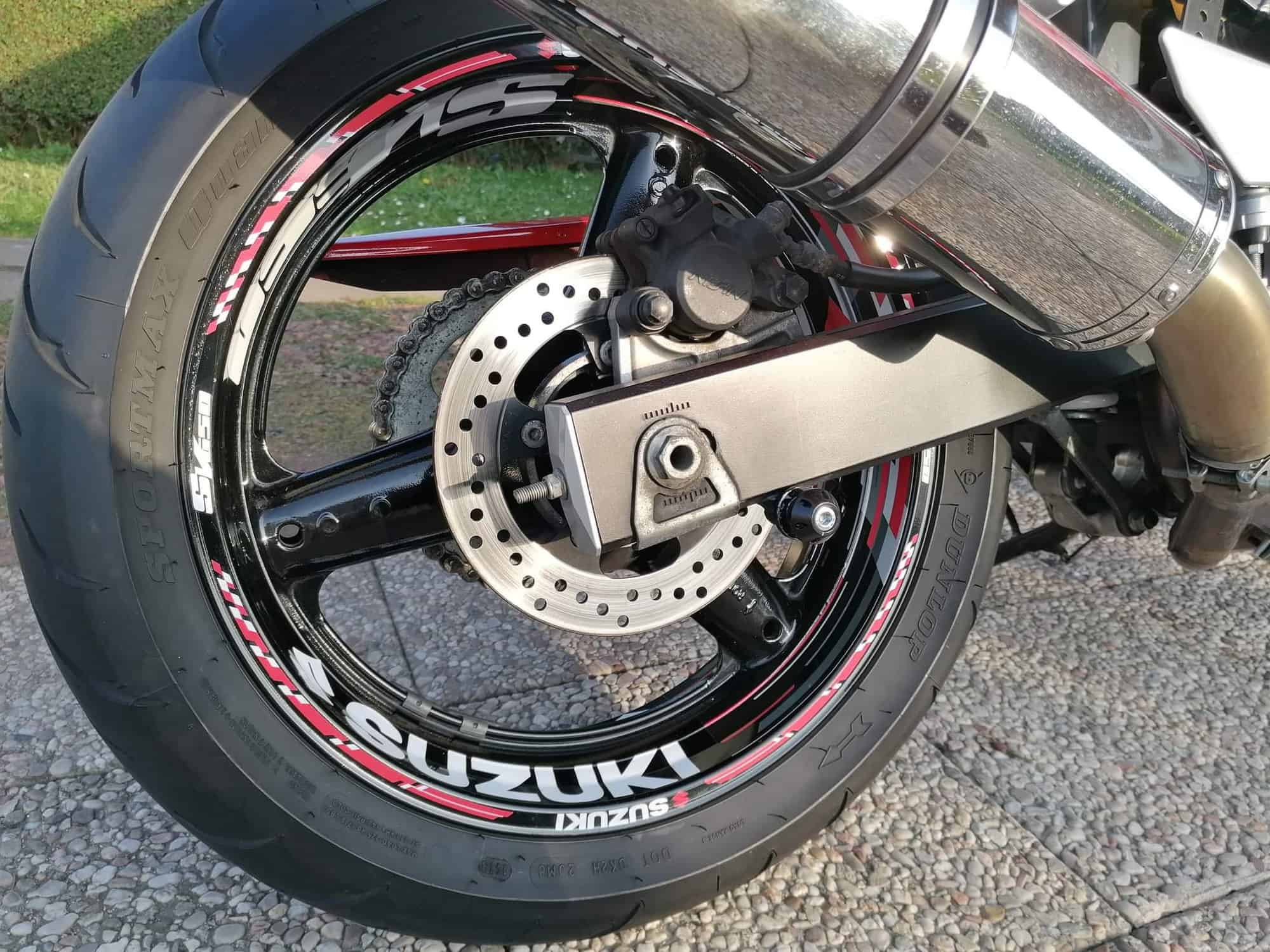 Nalepke za platišča Suzuki SV 650 5 Stickers jante Suzuki SV 650 - Slika 5