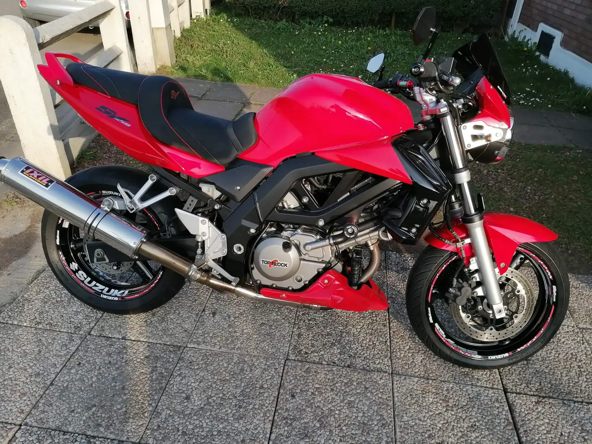 Nalepke za platišča Suzuki SV 650 4 Stickers jante Suzuki SV 650 - Slika 4