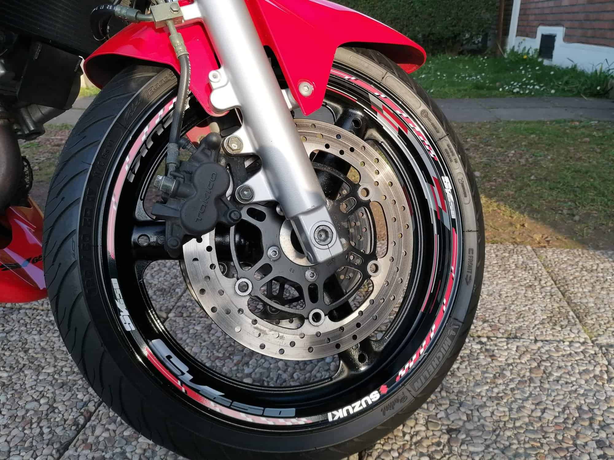 Nalepke za platišča Suzuki SV 650 3 Stickers jante Suzuki SV 650 - Slika 3