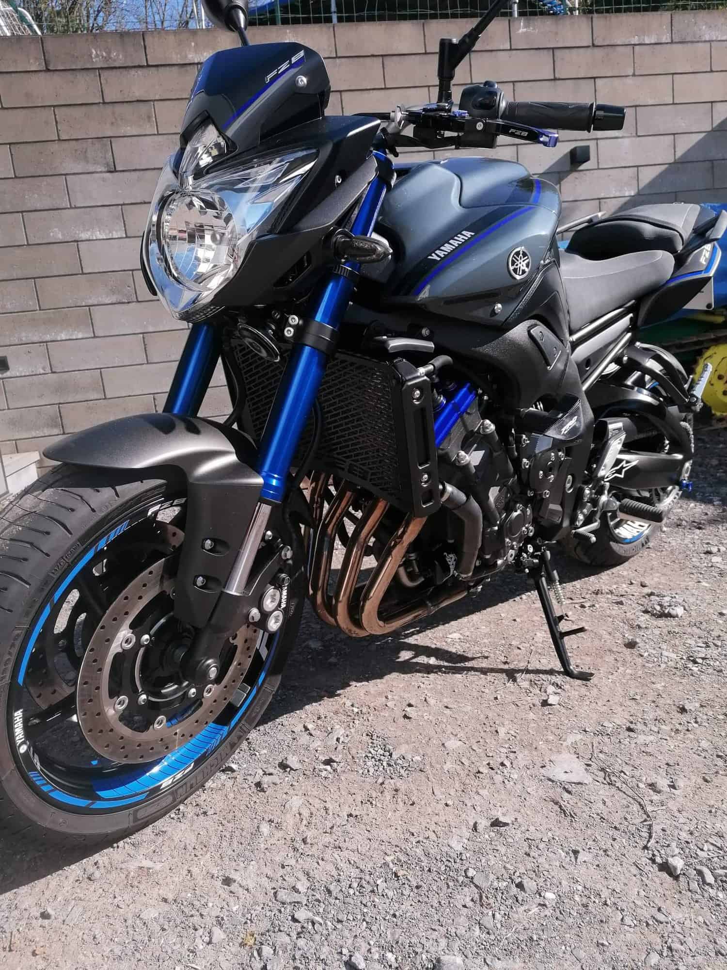 Naljepnice za felge Yamaha FZ8 3 Stickers jante Yamaha FZ8 - Slika 3