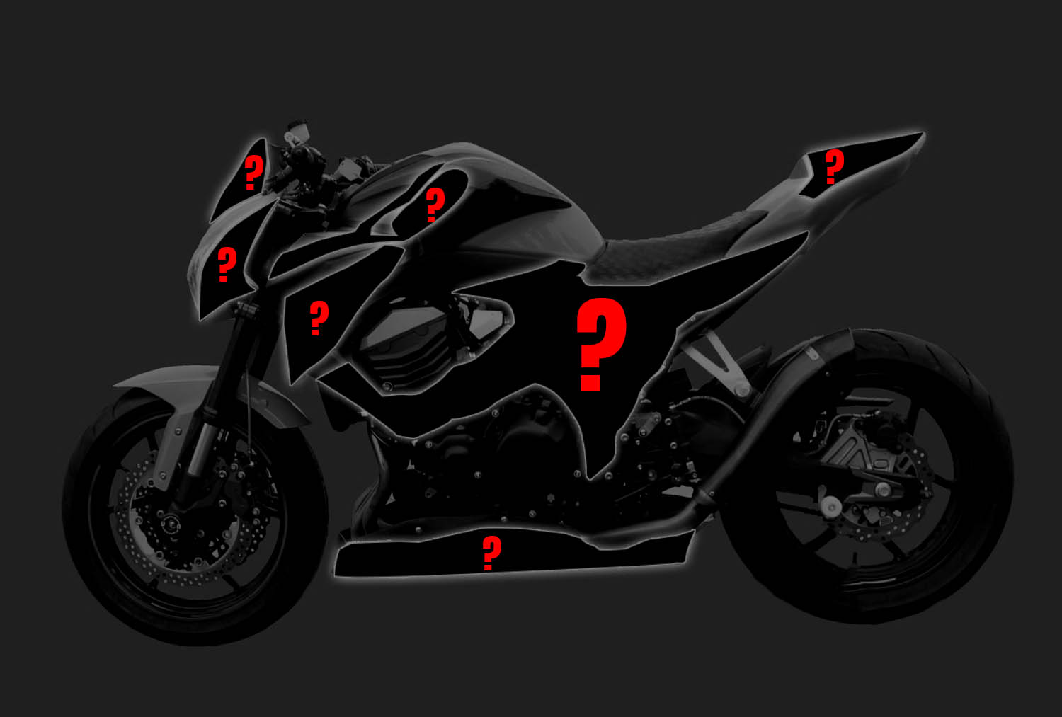 Er din motorcykel ikke registreret? (Stafferingssæt) 1 Er din motorcykel ikke opført? (Stafferingssæt)