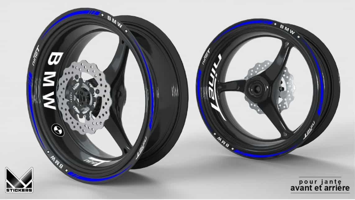 Vannetarrat BMW NineT 1 Vannetarrat BMW Nine T sininen