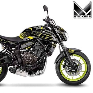 Комплект стикери MT07 Yamaha – Race 1