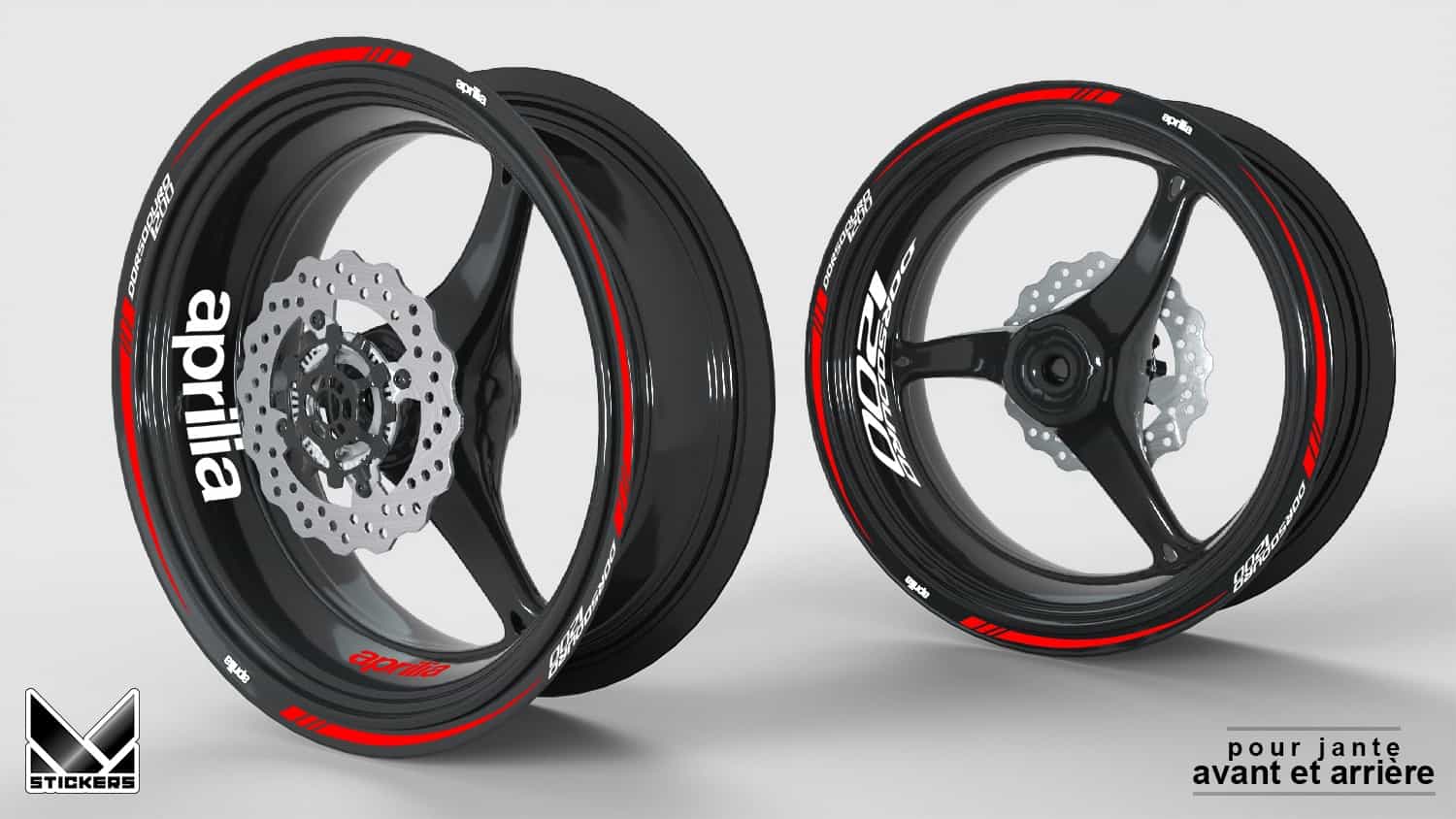 Naljepnice za felge Aprilia Dorsoduro 1200 1 Naljepnice za naplatke Aprilia Dorsoduro 1200