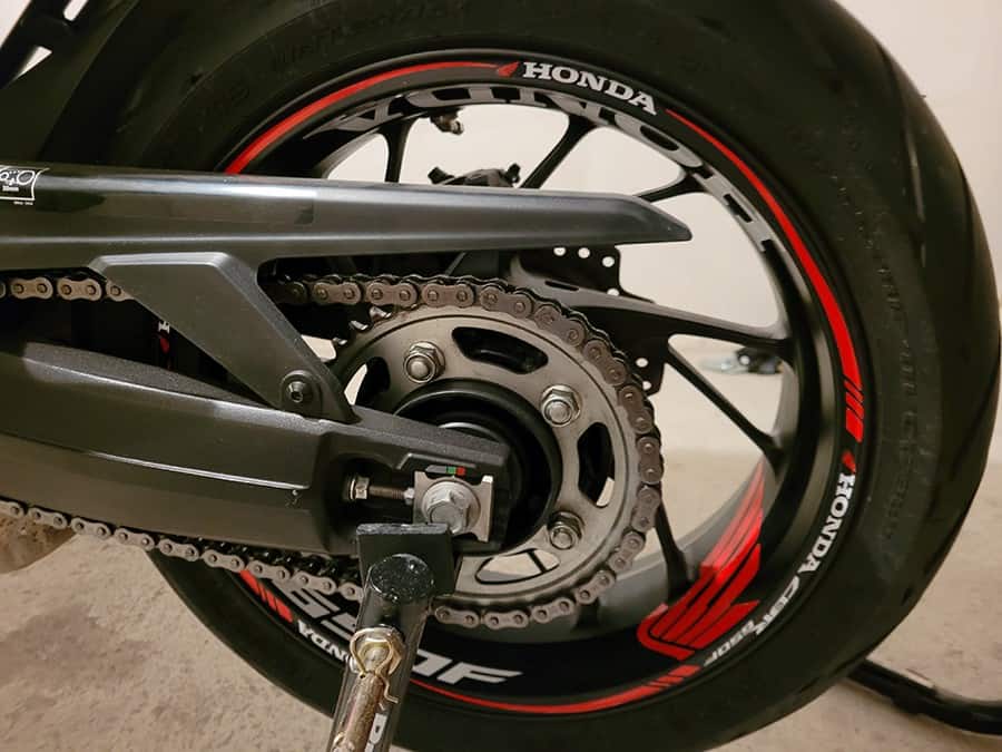 Naljepnice za felge Honda CBR 650 F 3 Stickers jante Honda CBR 650 F - Slika 3