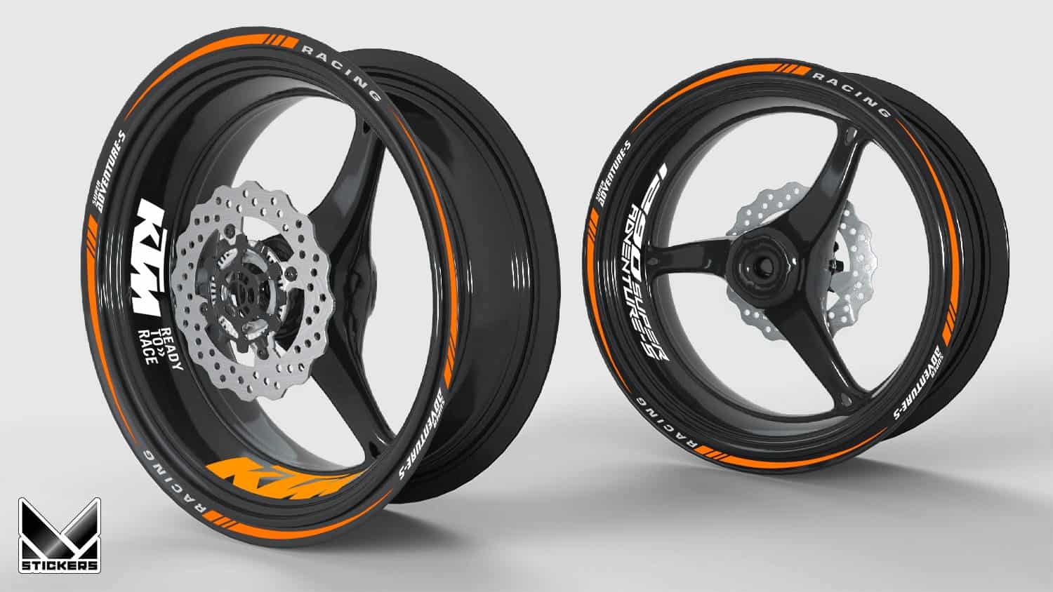 KTM 1290 Super Adventure S 1 wheel rim decals Rim Decals KTM 1290 Super Adventure S