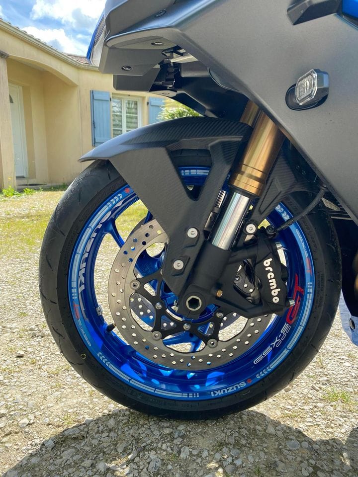 Adesivi per cerchi Suzuki GSX-S 1000 GT 4 Stickers jante Suzuki GSX-S 1000 GT - immagine 4