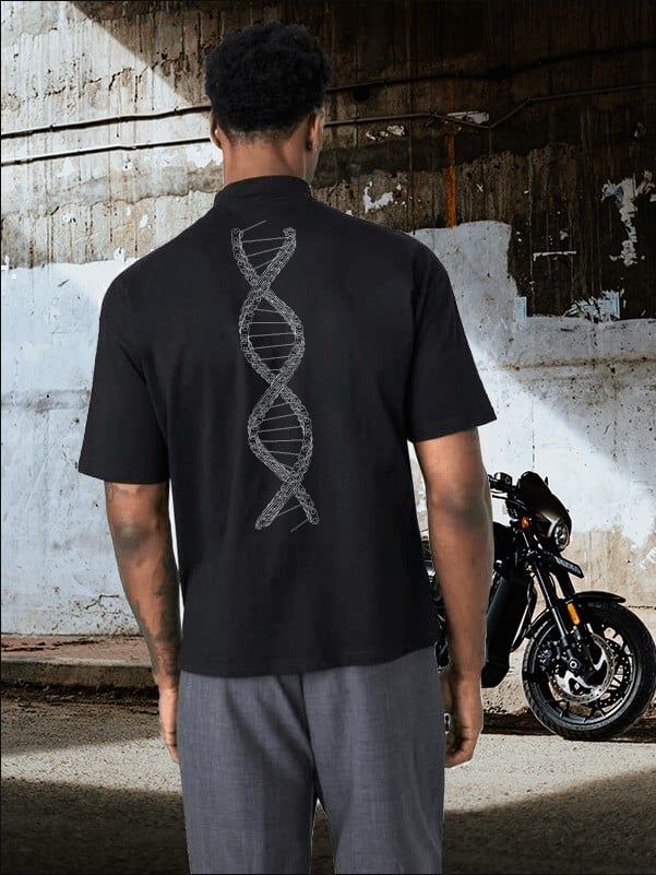 T-paita moottoripyöräajoon ADN 3 T-shirt moto ADN - Kuva 3