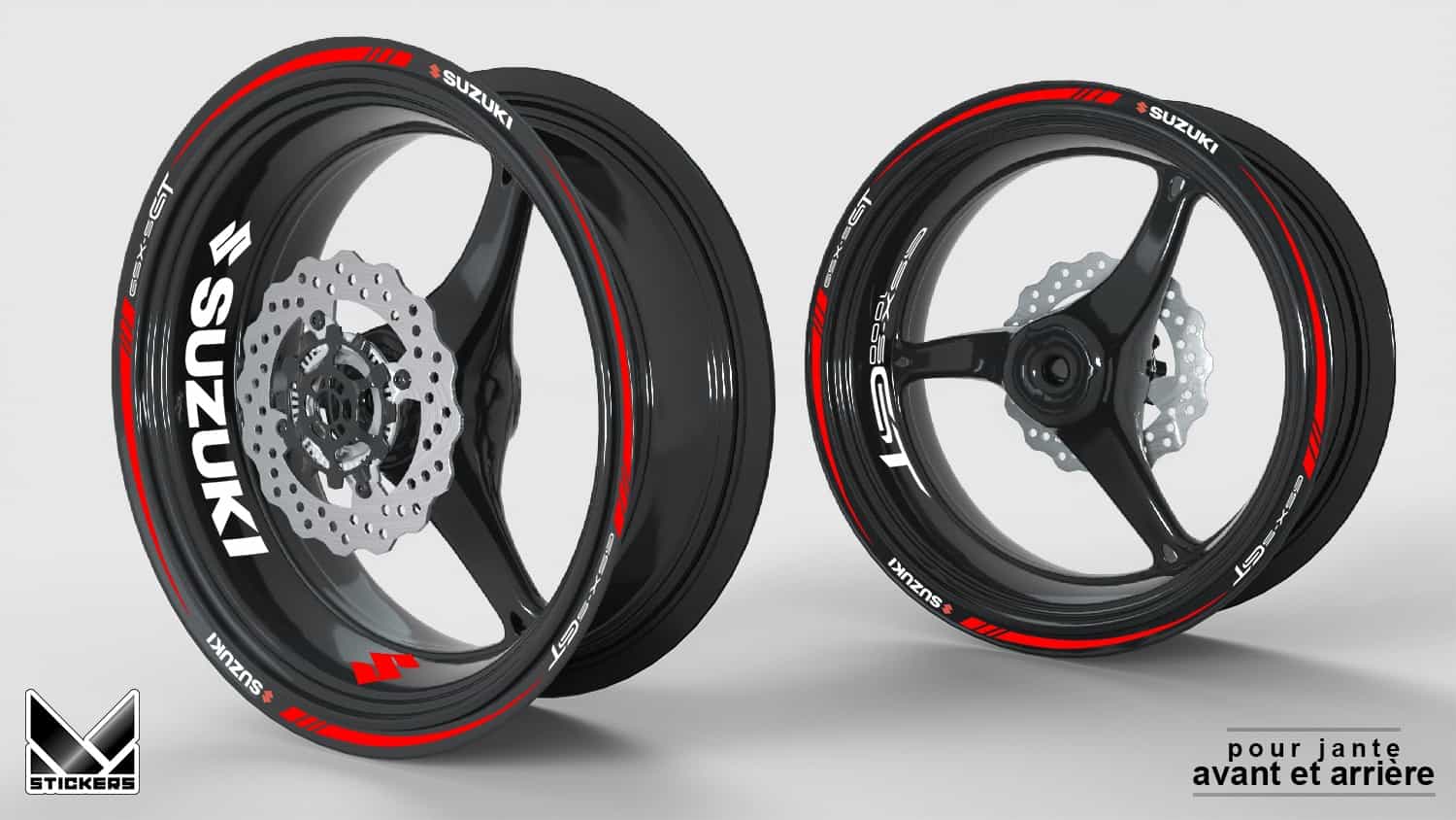 Adesivi per cerchi Suzuki GSX-S 1000 GX 1 Adesivi per cerchi Suzuki GSX-S 1000 GX