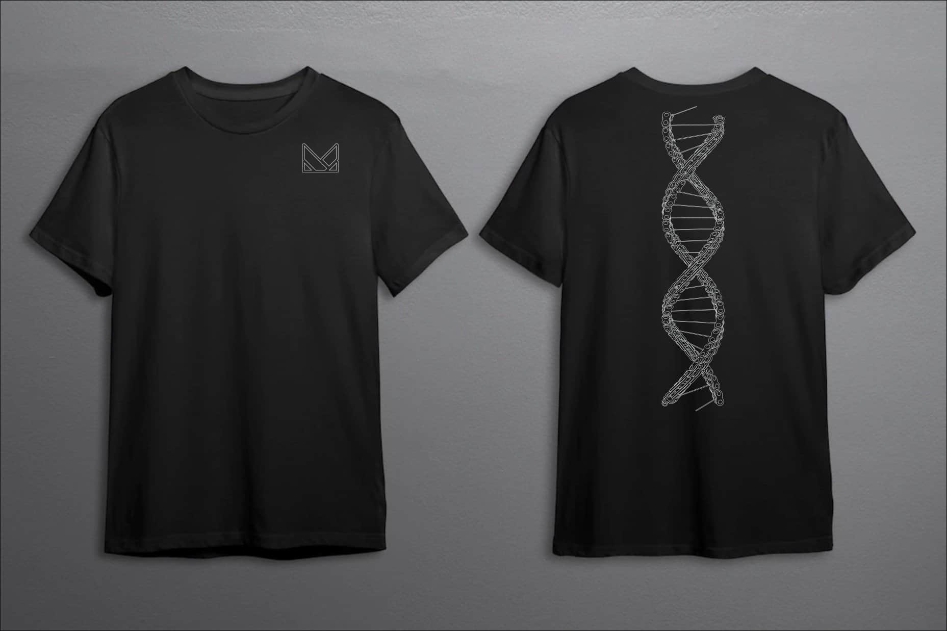 Moottoripyörä T-paita ADN 2 T-shirt moto ADN - Kuva 2