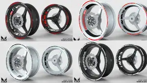 Felnimatricák Yoshimura : 10 felnimatricák motor Yoshimura