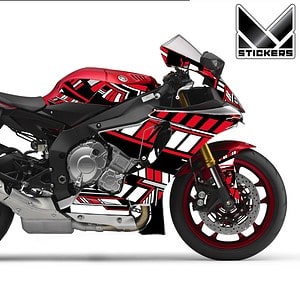 Kit de autocolantes Yamaha R1 – Linha Arte