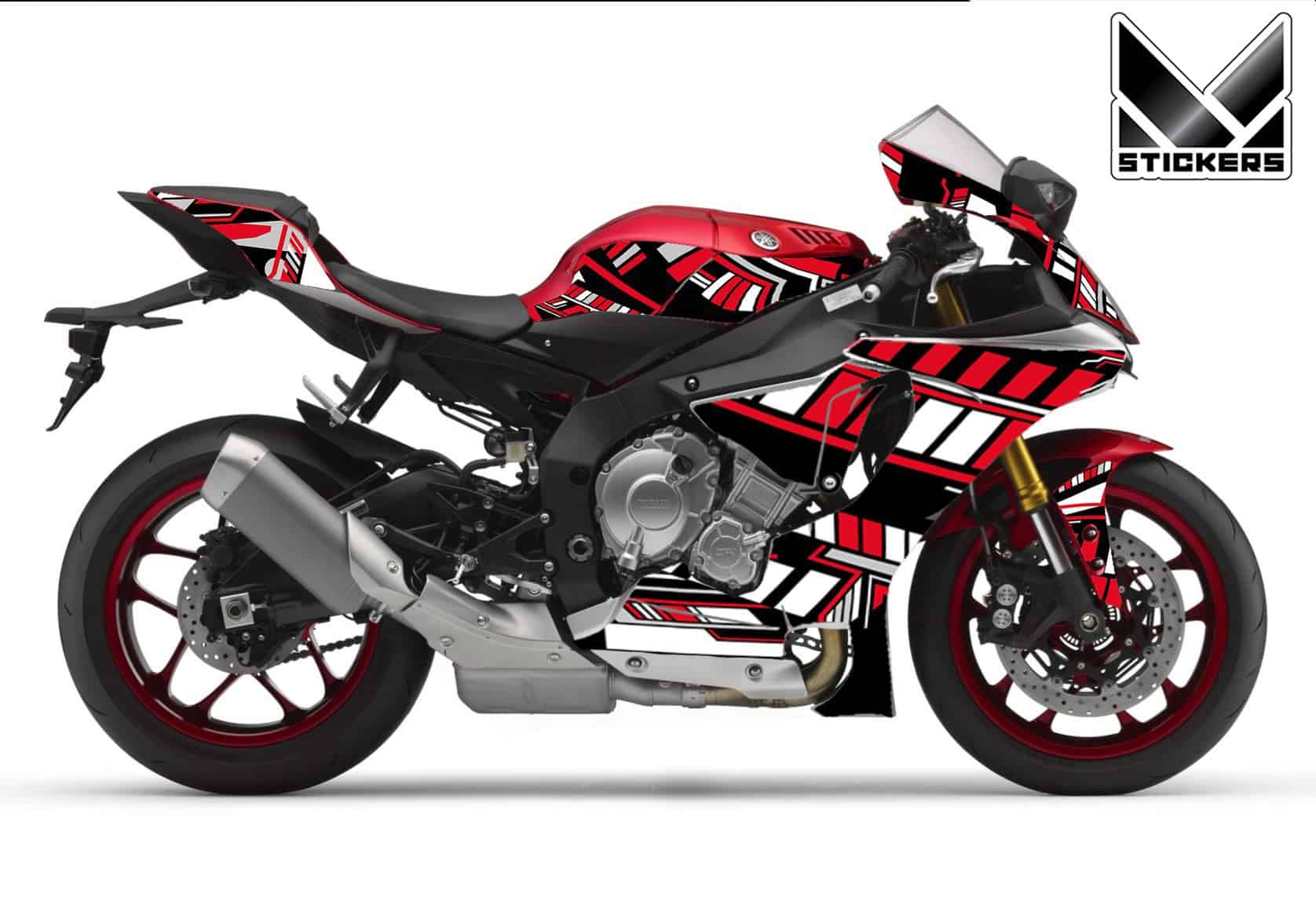 Matricaszett Yamaha R1 - Line Art 1 Yamaha R1 - Line Art matricaszett