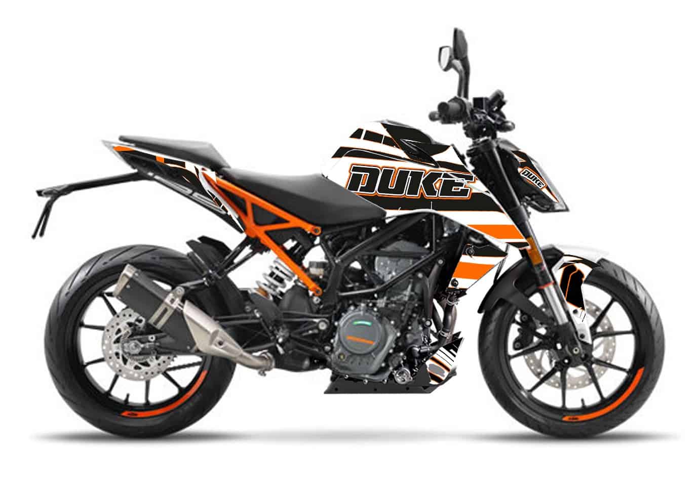 Grafički setovi KTM Duke 125/390 - Race 1 Grafički setovi KTM Duke 125/390 - Race