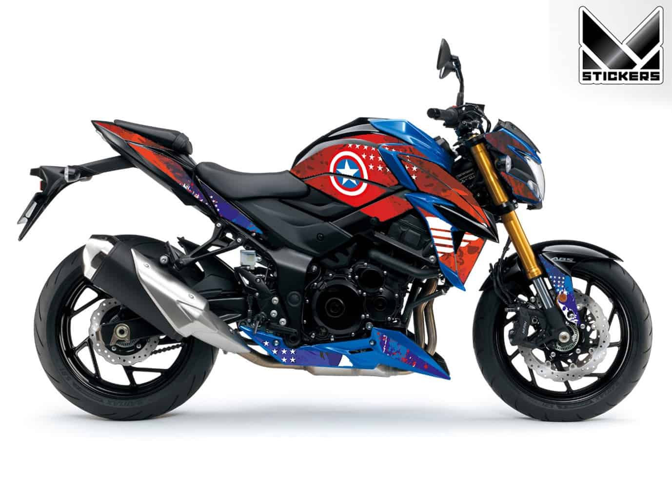 Tarrasarjat Suzuki GSX-S 750 - Marvel 1 Tarrasarja Suzuki GSX-S 750 - Marvel