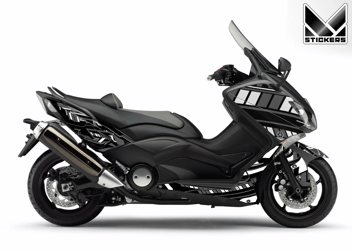Kit adesivi Yamaha TMAX 530 - Linea 1 Kit adesivi Yamaha TMAX 530 - Line