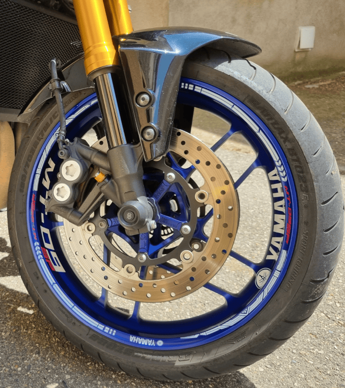 Nalepke za platišča Yamaha MT-09 SP 4 Stickers jante Yamaha MT-09 SP - Slika 4