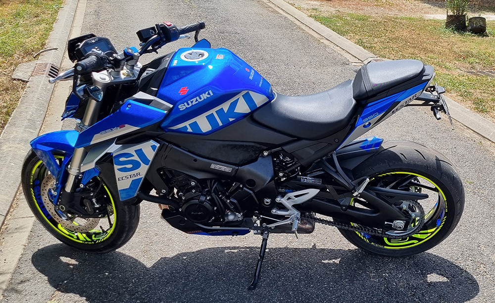 Velgstickers Suzuki GSX-S 950 3 Stickers jante Suzuki GSX-S 950 - Afbeelding 3