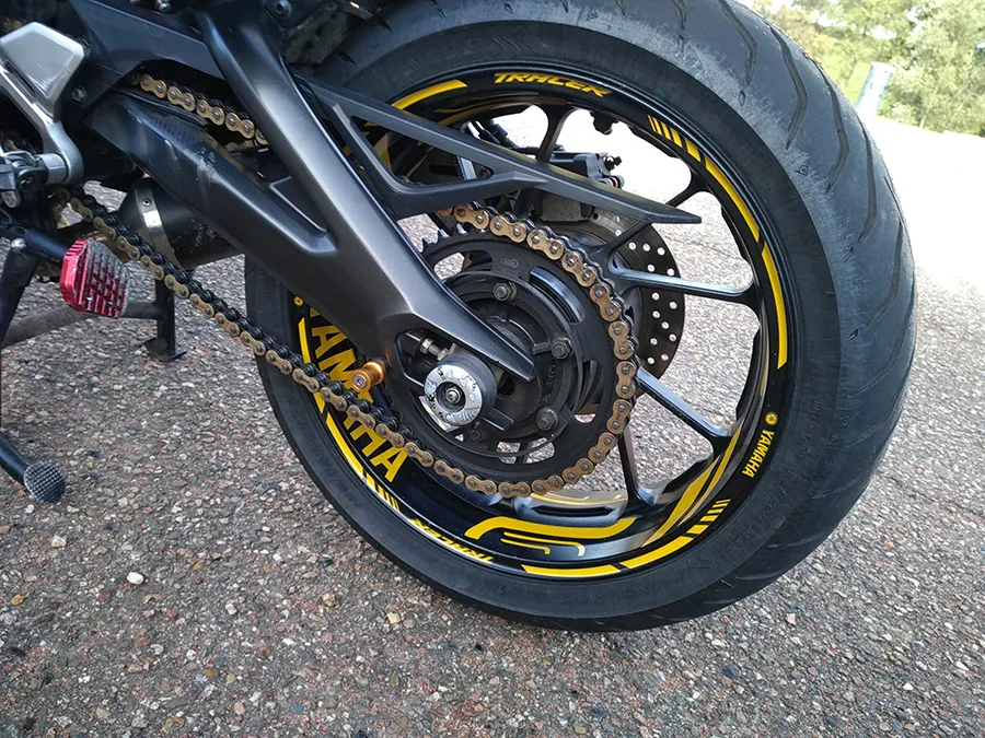 Autocolantes para jantes Yamaha Tracer 900 4 Stickers jante Yamaha Tracer 900 - Imagem 4
