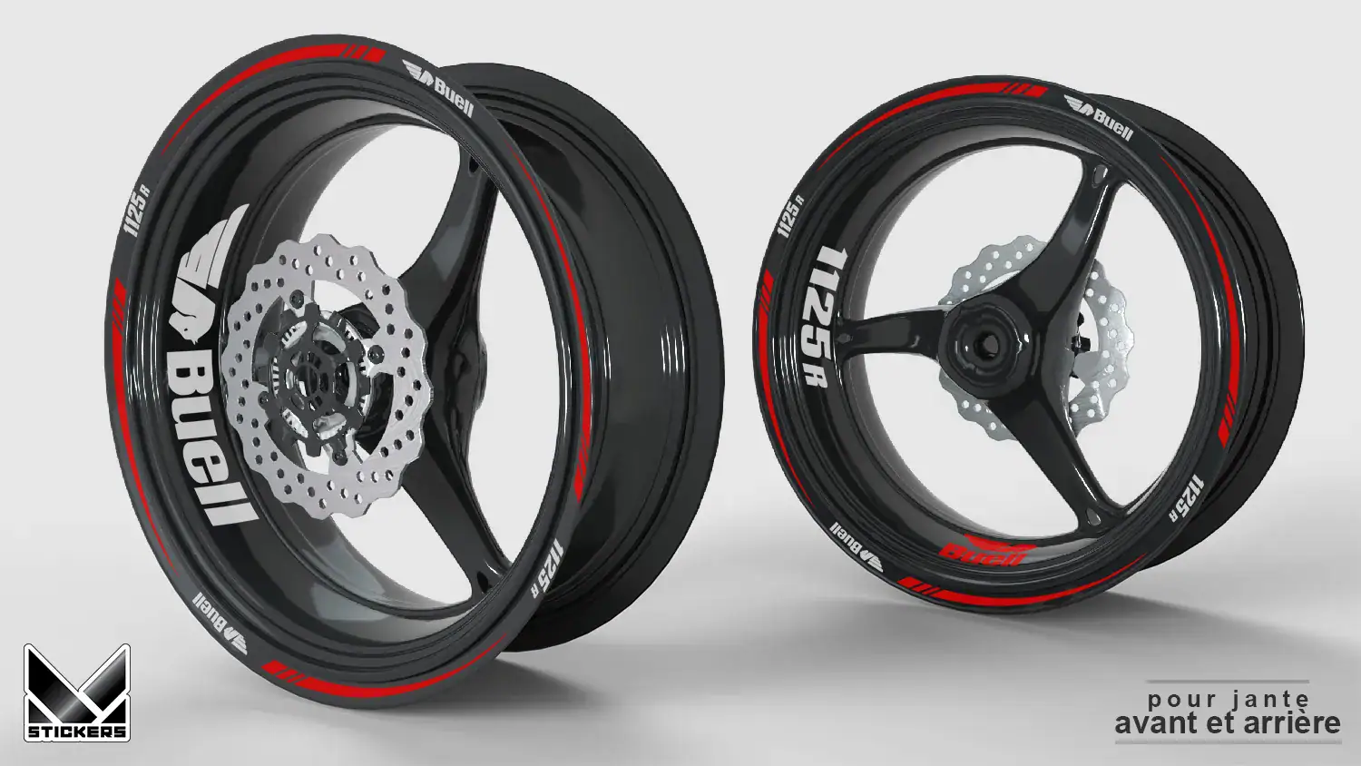 Felnimatricák Buell 1125 R 1 Felnimatricák Buell 1125 R