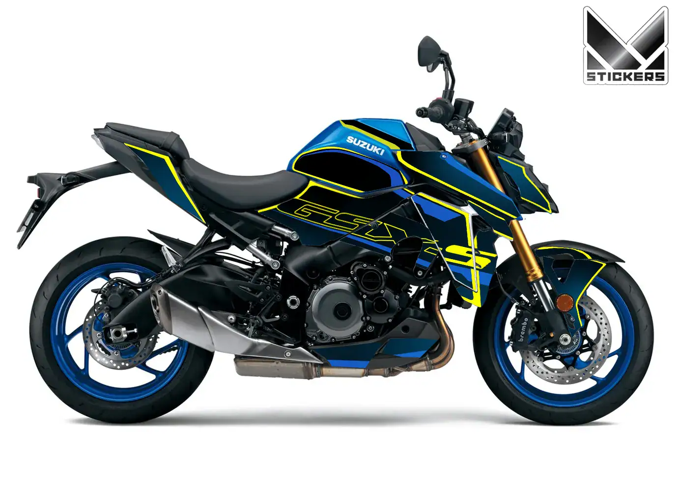 Tarrasarjat Suzuki GSX-S 1000 - Tron 1 Suzuki GSX-S 1000 - Tron koristelusarja