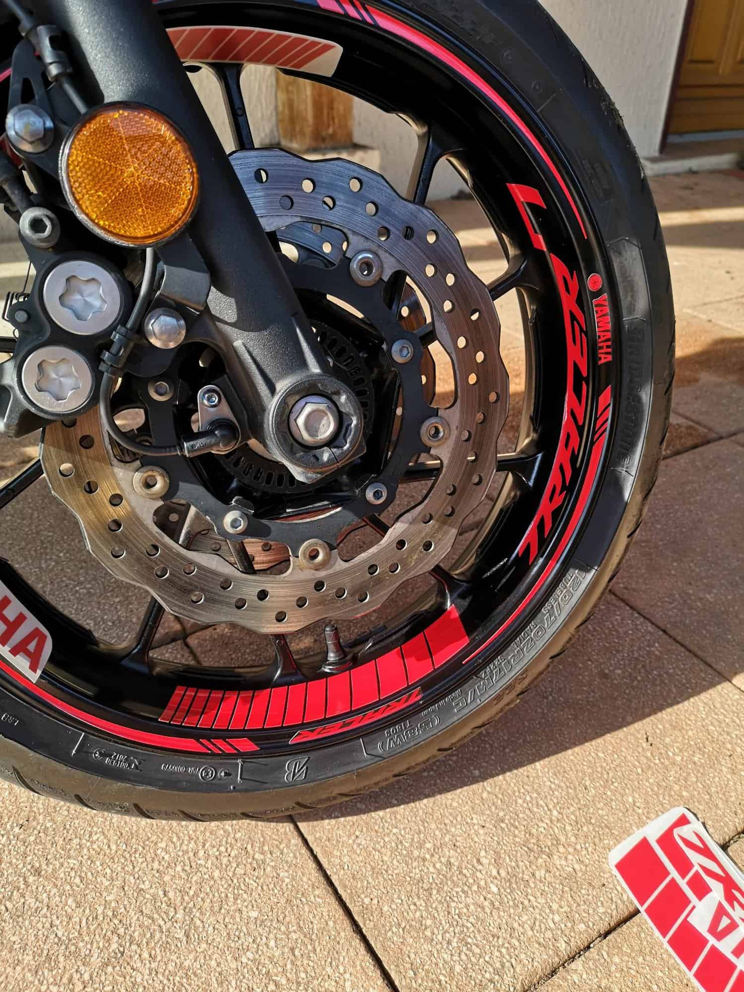 Felnimatricák Yamaha Tracer 7 3 Stickers jante Yamaha Tracer 7 - Kép 3