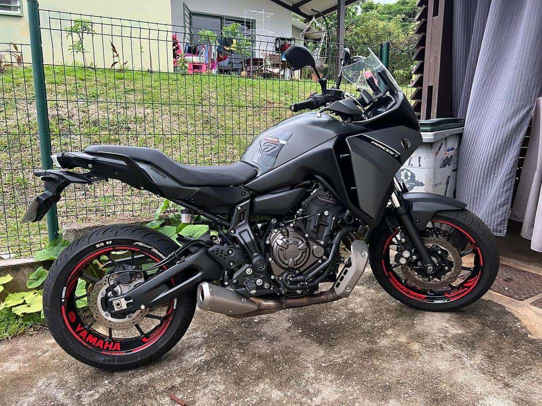 Felnimatricák Yamaha Tracer 7 4 Stickers jante Yamaha Tracer 7 - Kép 4