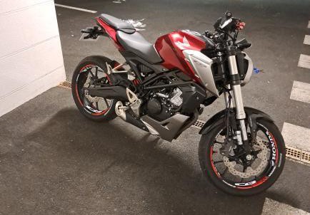 Nalepke za platišča Honda CB 125 R 5 Stickers jante Honda CB 125 R - Slika 5